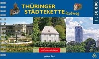 bokomslag Thüringer Städtekette Radwanderweg