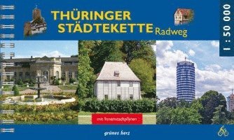 bokomslag Thüringer Städtekette Radwanderweg