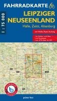 bokomslag Fahrradkarte Leipziger Neuseenland 1:75.000