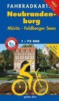 bokomslag Fahrradkarte Neubrandenburg, Müritz, Feldberger Seen 1:75.000