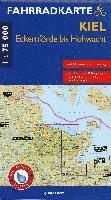 bokomslag Fahrradkarte Kiel, Eckernförde bis Hohwacht 1:75.000