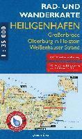 bokomslag Rad- und Wanderkarte Heiligenhafen, Oldenburg i. H., Großenbrode 1:35 000