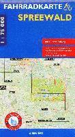 bokomslag Fahrradkarte Spreewald 1:75 000