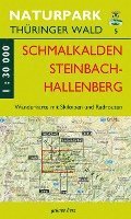 bokomslag Wanderkarte Schmalkalden und Steinbach-Hallenberg 1:30.000.
