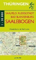 bokomslag Saalfeld, Rudolstadt, Bad Blankenburg am Saalebogen 1 : 30 000 Wanderkarte