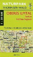 bokomslag Wanderkarte 11 Oberes Ilmtal, Stadtilm, Gräfinau-Angstedt