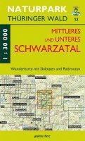 Wanderkarte Mittleres/unteres Schwarzatal 1