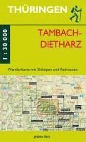 bokomslag Wanderkarte Tambach-Dietharz