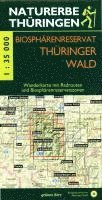 bokomslag Wanderkarte Biosphärenreservat Thüringer Wald 1:35 000