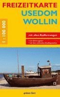 bokomslag Freizeitkarte Usedom, Wollin