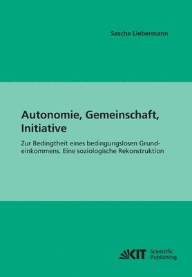 bokomslag Autonomie, Gemeinschaft, Initiative