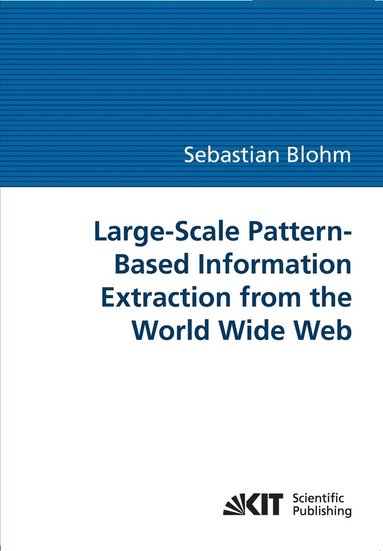 bokomslag Large-Scale Pattern-Based Information Extraction from the World Wide Web