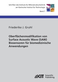 bokomslag Oberflachenmodifikation Von Surface Acoustic Wave (saw) Biosensoren Fur Biomedizinische Anwendungen
