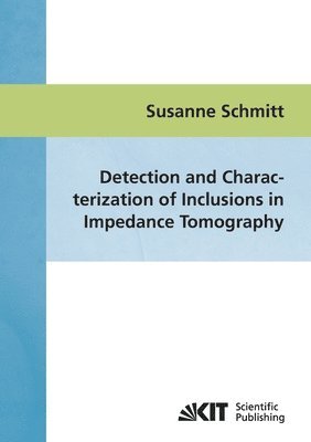 Susanne Schmitt - Detection and characterization of inclusions in impedance tomography, Häftad