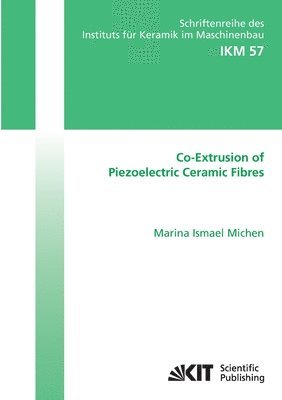 Co-extrusion of piezoelectric ceramic fibres 1