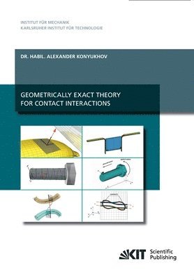 Geometrically exact theory for contact interactions 1