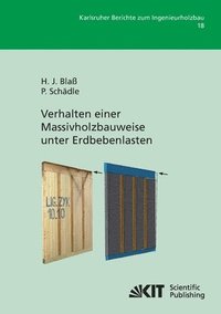 bokomslag Verhalten einer Massivholzbauweise unter Erdbebenlasten