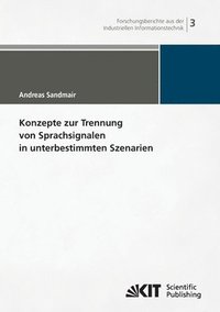 bokomslag Konzepte zur Trennung von Sprachsignalen in unterbestimmten Szenarien