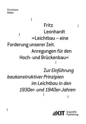 Fritz Leonhardt - 1