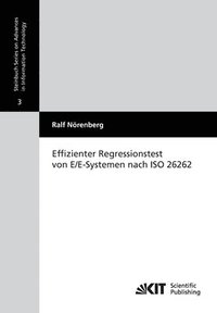 bokomslag Effizienter Regressionstest von E/E-Systemen nach ISO 26262