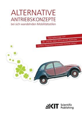 bokomslag Alternative Antriebskonzepte bei sich wandelnden Mobilitätsstilen