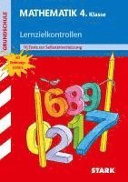 bokomslag Mathematik 4. Klasse Rechnen Lernzielkontrolle Training Grundschule