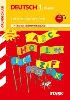 bokomslag Lernzielkontrollen/Tests - Grundschule Deutsch 1. Klasse mit MP3-CD