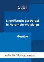 bokomslag Eingriffsrecht der Polizei Gesetze (NRW)