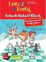 bokomslag Fritz & Fertig Schach-Rätsel-Block: Kombinieren für Siegertypen