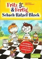 bokomslag Fritz&Fertig Schach-Rätselblock