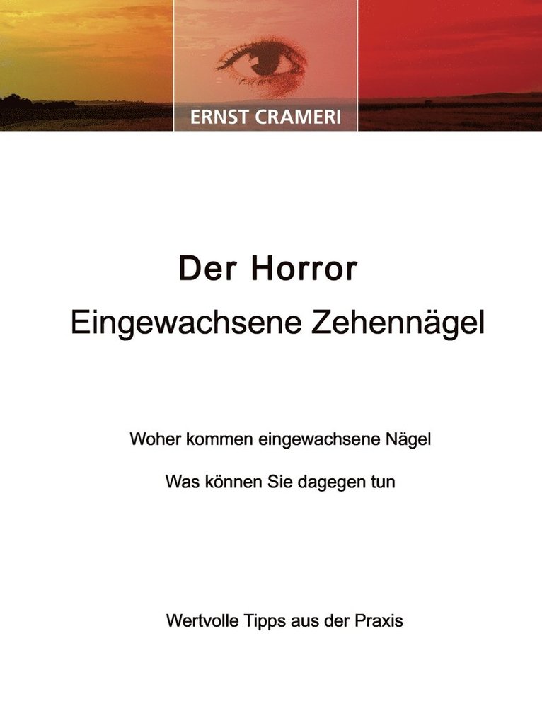 Der Horror Eingewachsene Zehennagel 1