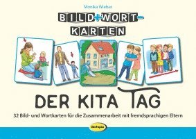 bokomslag Bild+Wort-Karten: Der Kita Tag