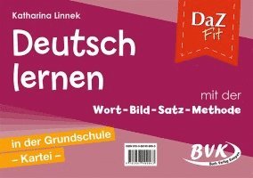 DaZ fit: Deutsch lernen mit der Wort-Bild-Satz-Methode in der Grundschule - Kartei (inkl. CD) 1