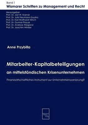 bokomslag Mitarbeiter-Kapitalbeteiligungen an mittelständischen Krisenunternehmen