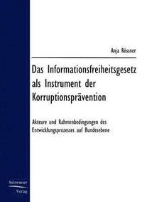 bokomslag Das Informationsfreiheitsgesetz