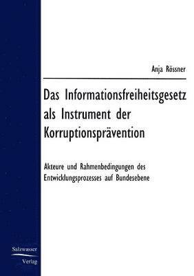 bokomslag Das Informationsfreiheitsgesetz