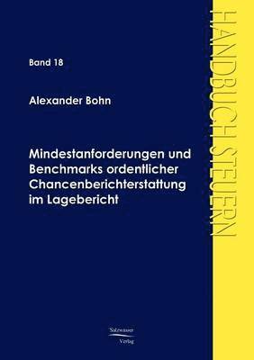 bokomslag Mindestanforderungen und Benchmarks ordentlicher Chancenberichterstattung im Lagebericht