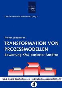 bokomslag Transformation von Prozessmodellen