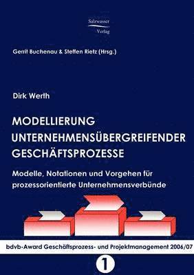 bokomslag Modellierung unternehmensübergreifender Geschäftsprozesse