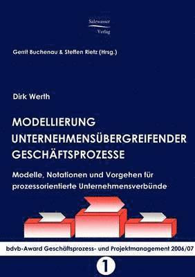 bokomslag Modellierung unternehmensubergreifender Geschaftsprozesse