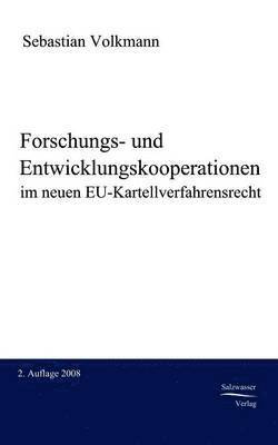 bokomslag Forschungs- und Entwicklungskooperationen im neuen EU-Kartellverfahrensrecht