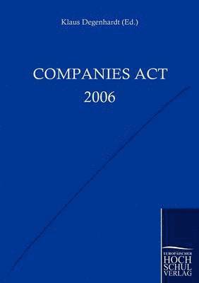 Companies Act 2006 1