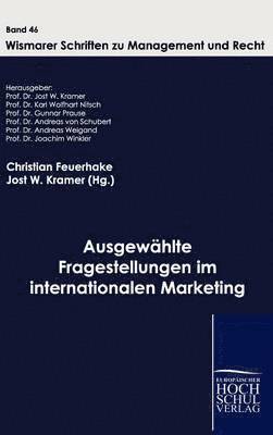 bokomslag Ausgewhlte Fragestellungen im internationalen Marketing