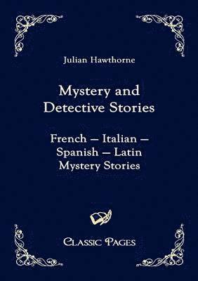 bokomslag Mystery and Detective Stories