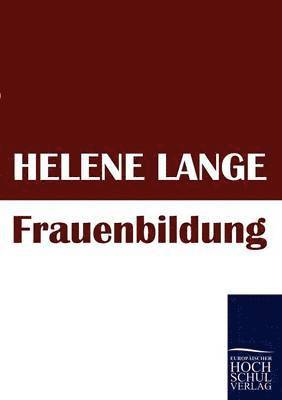 bokomslag Frauenbildung