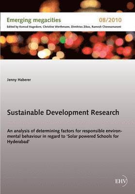Sustainable Development Research