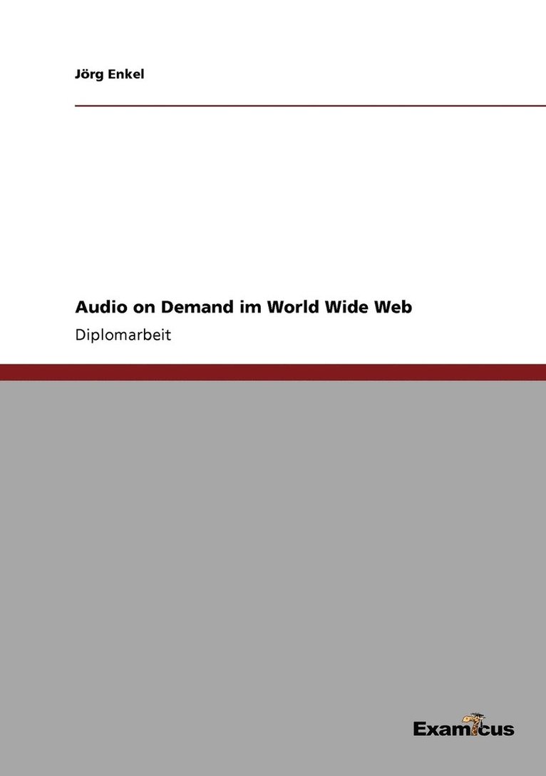 Audio on Demand im World Wide Web 1