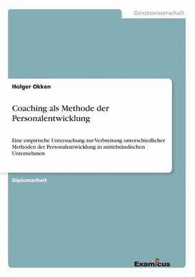 bokomslag Coaching als Methode der Personalentwicklung