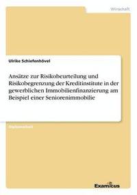 bokomslag Ansatze zur Risikobeurteilung und Risikobegrenzung der Kreditinstitute in der gewerblichen Immobilienfinanzierung am Beispiel einer Seniorenimmobilie