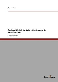 bokomslag Preispolitik bei Bankdienstleistungen für Privatkunden